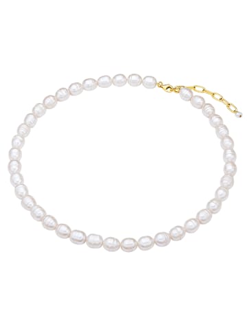 Valero Pearls Kette aus Sterling Silber mit Süßwasser-Zuchtperle in weiß