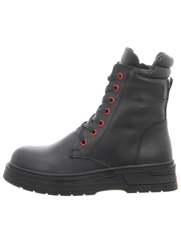 manitu Schnürstiefelette in schwarz