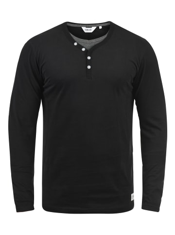 !SOLID Langarmshirt in schwarz