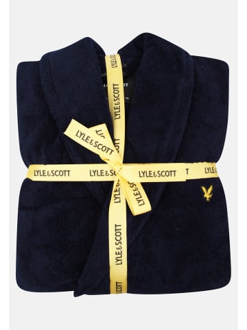Lyle and Scott Bademantel 'Lucas' in blau