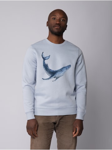 wat? Apparel Sweatshirt Wal in Serene Blue