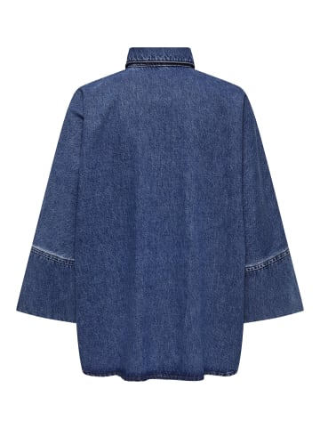 ONLY Jeanshemd in Medium Blue Denim