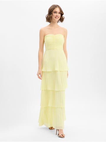 Marie Lund Abendkleid in zitrone - 0002