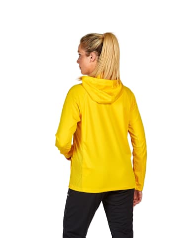 erima Unisex Erwachsene Liga Star Trainingsjacke mit Kapuze in gelb/schwarz