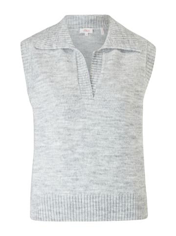 s.Oliver Strickpullunder in 9400_grau meliert