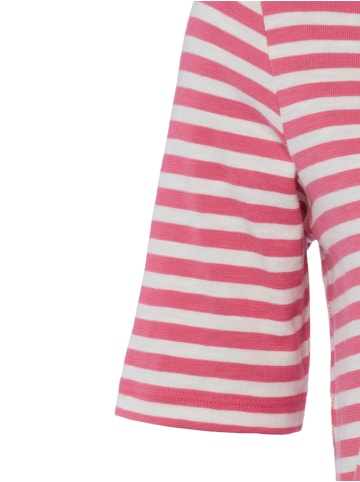 s.Oliver T-Shirt in pink weiß