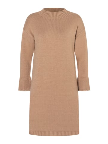 More & More softes, feminines Strickkleid in warm camel