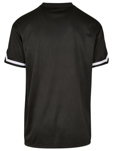 Urban Classics Mesh-T-Shirts in black
