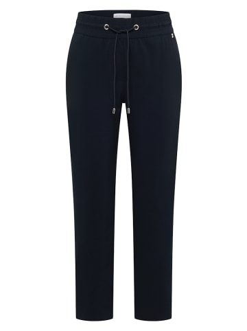 Cecil Mid Waist Slim Leg Hose im Casual Fit in Blau