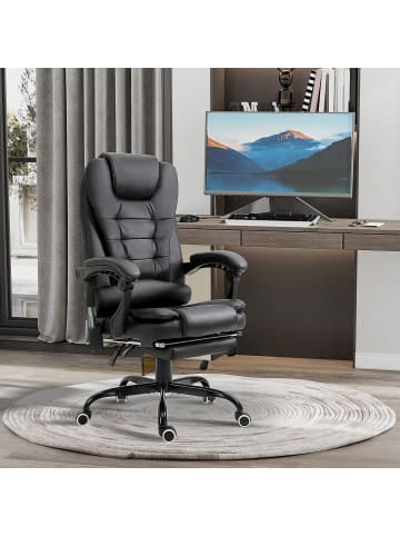 Vinsetto Massagestuhl-67B x 79T x 111-121H cm-Schwarz