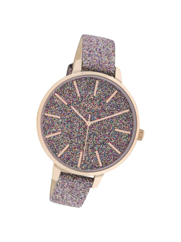 Oozoo Analog-Armbanduhr Oozoo Timepieces mehrfarbig groß (ca. 42mm)