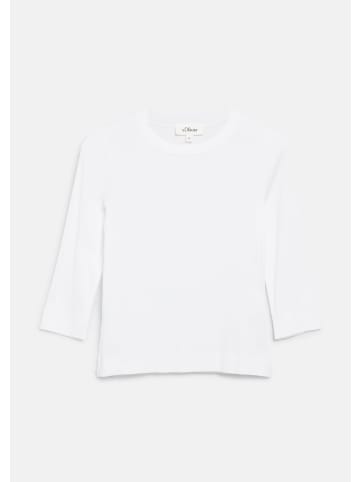 s.Oliver T-Shirt in 0100_weiß