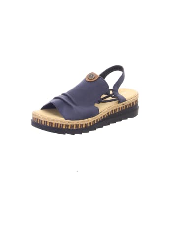 rieker Komfort Sandalen für Damen in blau