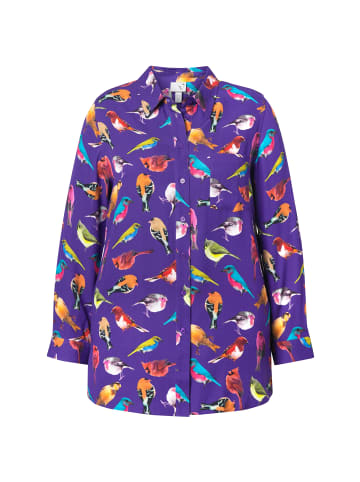 Ulla Popken Hemdbluse in lila