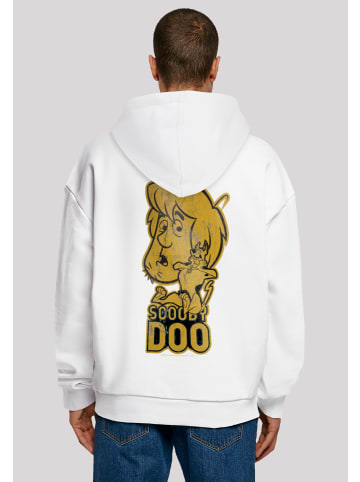 F4NT4STIC Ultra Heavy Hoodie Scooby Doo And Shaggy in weiß