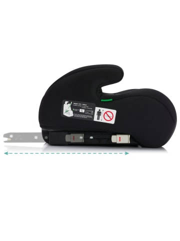 fillikid Sitzerhöhung Flow Fix mit Isofix Exklusiv in Schwarz