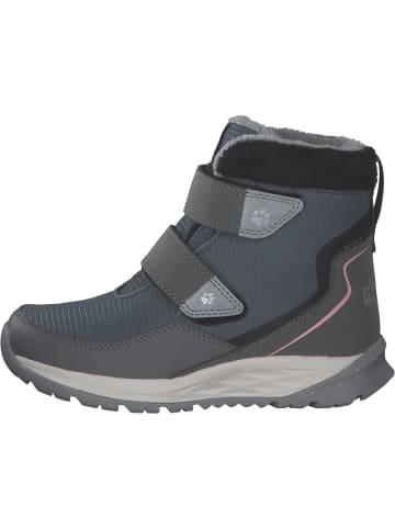 Jack Wolfskin Winterstiefeletten in pebble grey/off-white