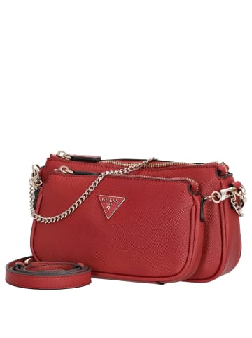 Guess Noelle II DBL Pouch - Umhängetasche 24 cm (taupe) in garnet