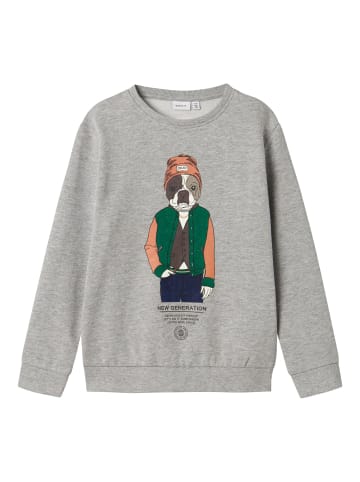 name it Sweatshirt in Grey Melange