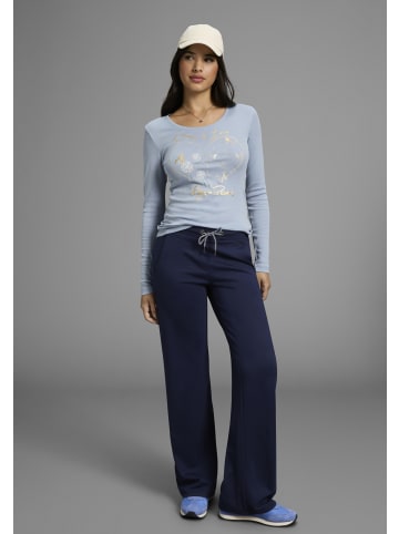 Kangaroos Langarmshirt in hellblau