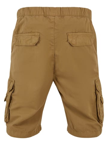 Urban Classics Cargo Shorts in darksand