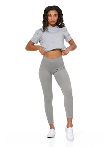 Stark Soul® Ribbed Leggings in Grau