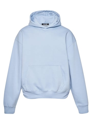 DEF DEF Kapuzenpullover in light blue