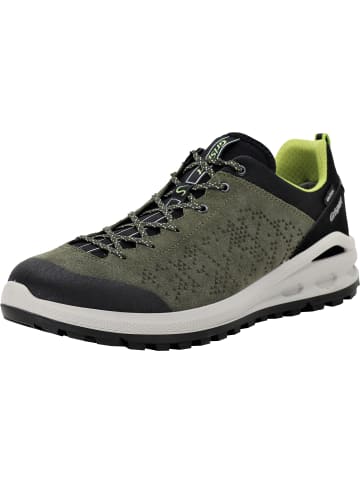 Grisport Freizeitschuhe Schnürschuh in oliv/schwarz