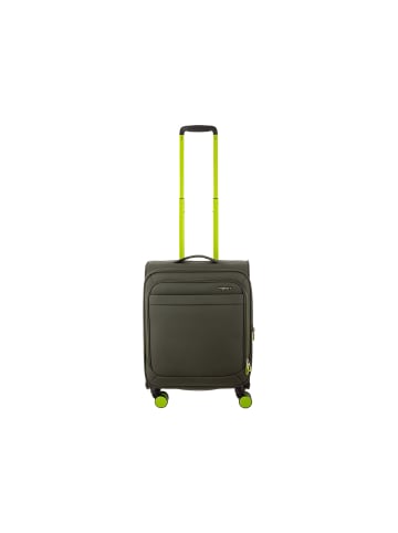 Franky Koffer Gr. S Reisegepäck T27-B Spinner 55er in olive/green