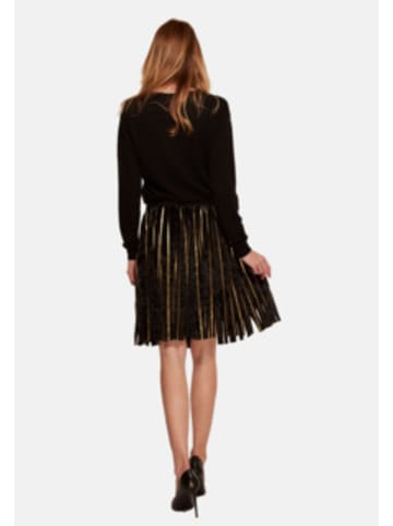 TOOCHE Rock "Fringe Velvet Jupe" in gelb