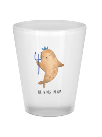 Mr. & Mrs. Panda Pinnchen Sternzeichen Wassermann ohne Spruch in Transparent