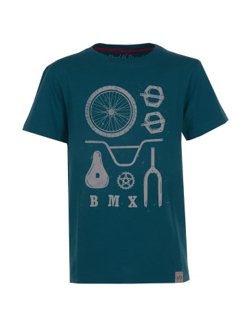 Band of Rascals T-Shirt " BMX Parts " in petrol