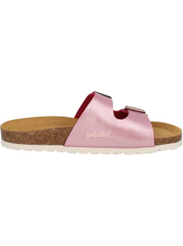 Palado Pantoletten Milos Metallic in Pink