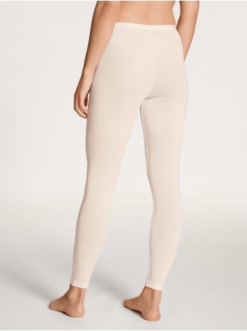 Calida Leggings True Confidence Wool & Silk in Light ivor