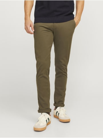 Jack & Jones Chino Hose in Olive Night