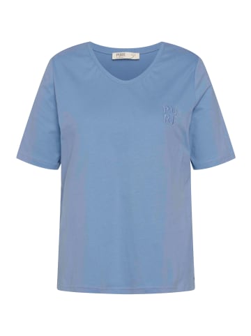 Ulla Popken Shirt in violett blau