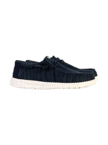 Hey Dude Schnür-Mokassin „Wally Stretch Sox“ Blau