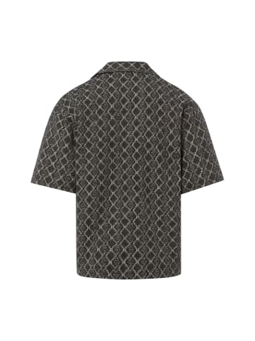 Redefined Rebel Hemd Zander in schwarz ecru