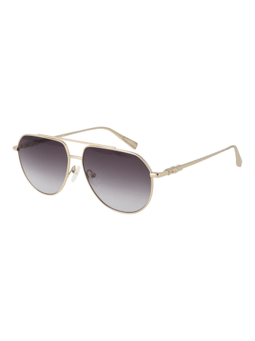 Longchamp Frauen Sonnenbrille Flieger Gold