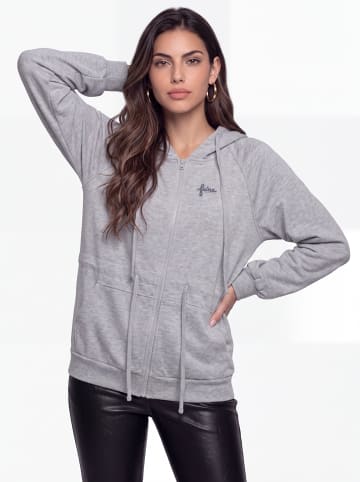 faina Women Hoodie in Grey Melange