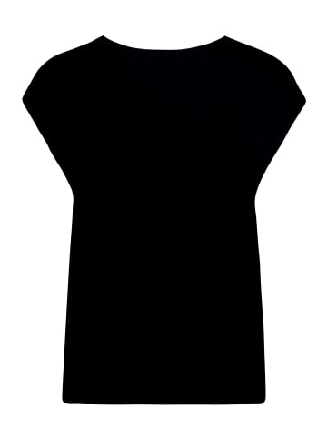 Betty Barclay Blusenshirt mit Aufdruck in Black/Dark Red
