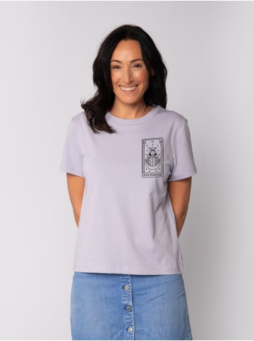 wat? Apparel T-Shirt Tarot High Priestess in Lavender