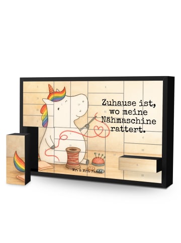 Mr. & Mrs. Panda Befüllbarer Adventskalender Einhorn Näherin Des... in Weiß