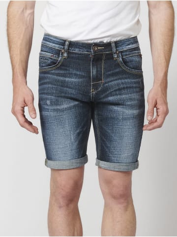 KOROSHI DENIM SHORTS REGULAR FIT in blau