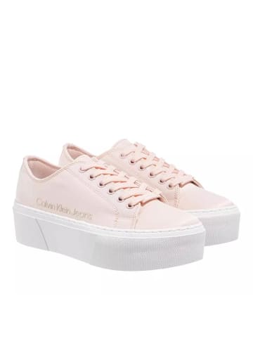 Calvin Klein Flatform+ Cupsole Satin Peach Blush in pink