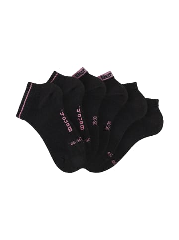 Bench Sneakersocken in 6x schwarz