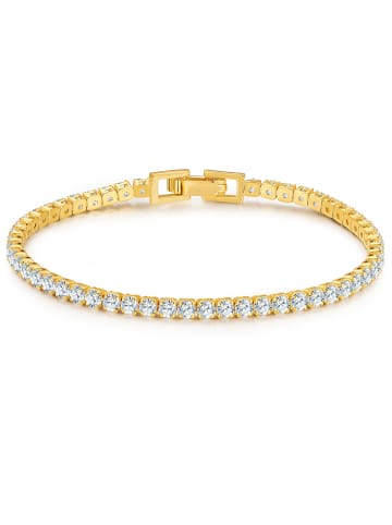 Glanzstücke München Armband Sterling Silber Zirkonia in gelbgold