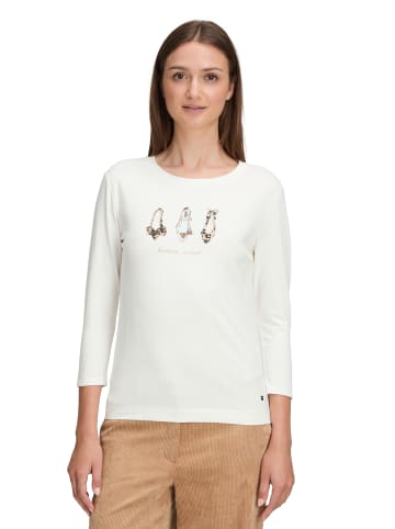 BETTY & CO Casual-Shirt mit Print in Patch Cream/Black