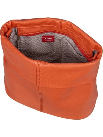 Zwei Beuteltasche Mademoiselle M8 in Papaya