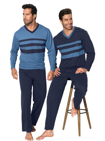 LE JOGGER Pyjama in blau, marine